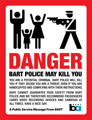 Danger: BART Police may kill you