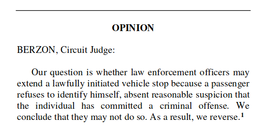 9th Circuit: Passengers in a car don't have to identify themselves –  Papers, Please!