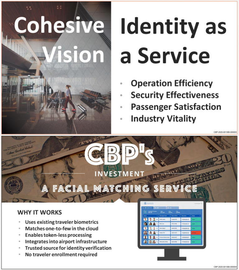 CBP facial recognition is a service for the airline industry – Papers ...